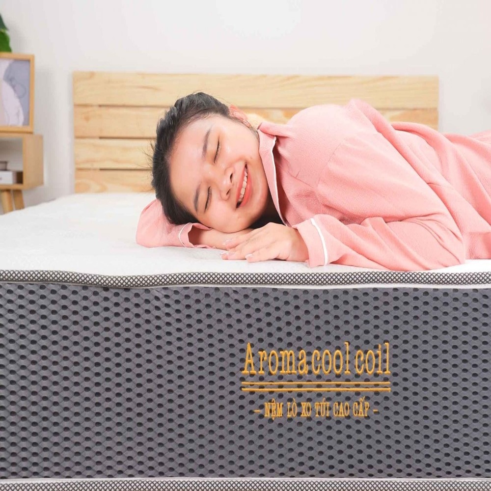 Nệm lò xo Aroma Cool Coil 2 viền tại Đệ Nhất Nệm