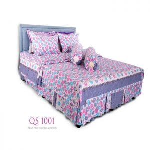 chăn drap gối cotton qs 1001 Vạn Thành