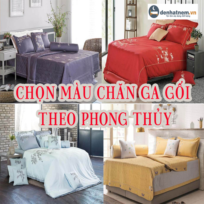 Tư vấn chọn màu chăn ga gối theo phong thủy cực chuẩn