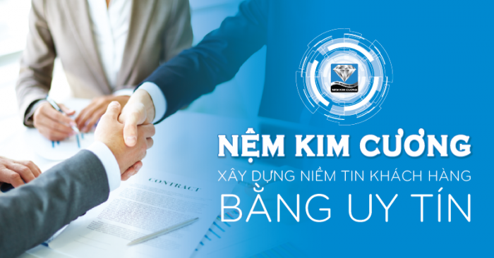 Nệm Kim Cương – Sức khỏe là vàng, giấc ngủ là Kim Cương