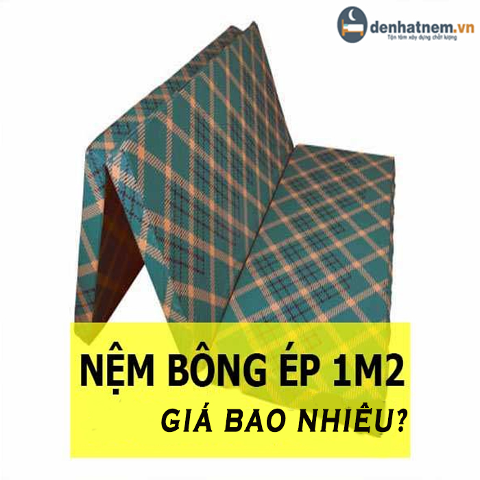 Nệm bông ép 1m2 giá bao nhiêu?