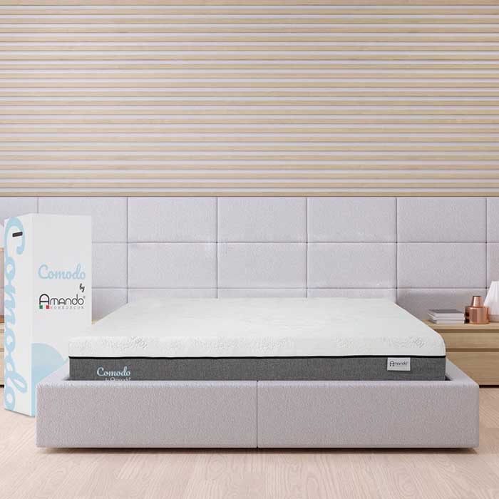 Cơ chế hoạt động ôm sát đường cong cơ thể, nệm luôn mang lại cảm giác thư giãn