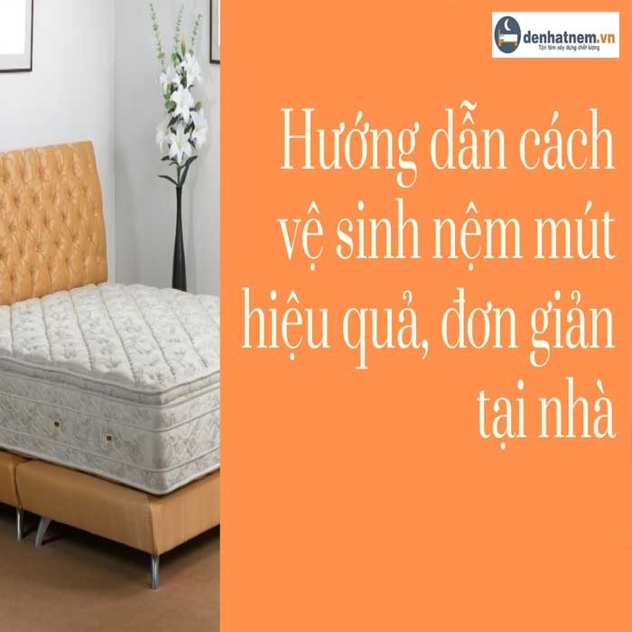 Cách giặt nệm mút cực nhanh chỉ với 5 phút