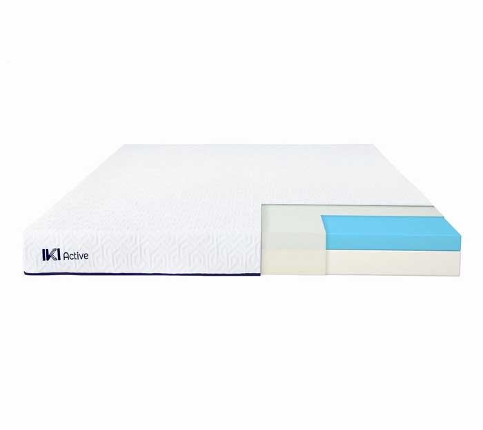 Cấu trúc 3 lớp gồm cao su thiên nhiên và Foam cao cấp