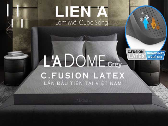 Công nghệ C.Fusion Latex được coi là điểm nhấn nổi bật của Liên Á