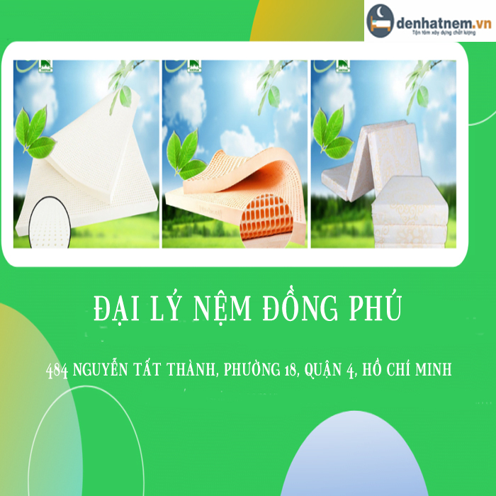 Đại lý nệm Đồng Phú chính hãng giá rẻ tại TPHCM