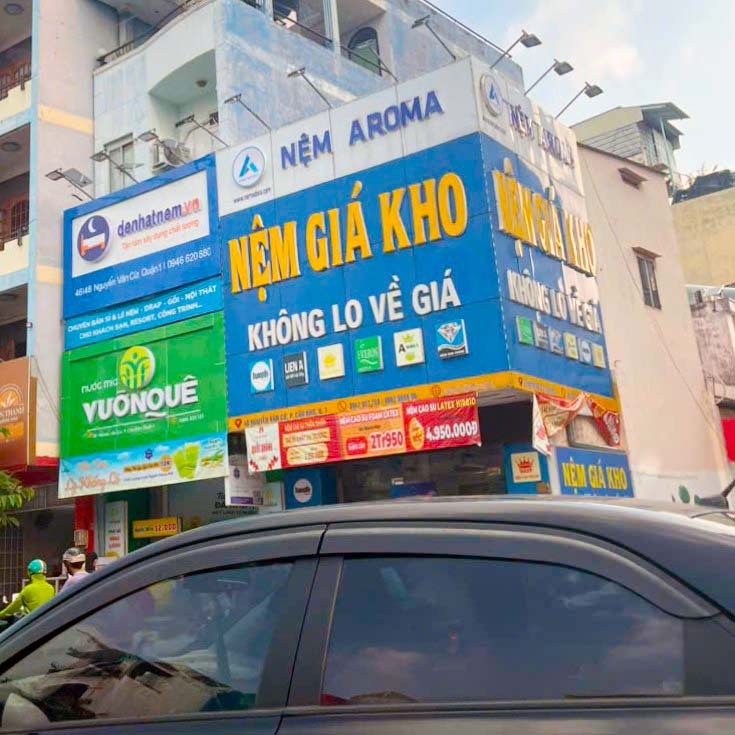 Đệ Nhất Nệm tại 46-48 Nguyễn Văn Cừ, phường Cầu Kho, Quận 1