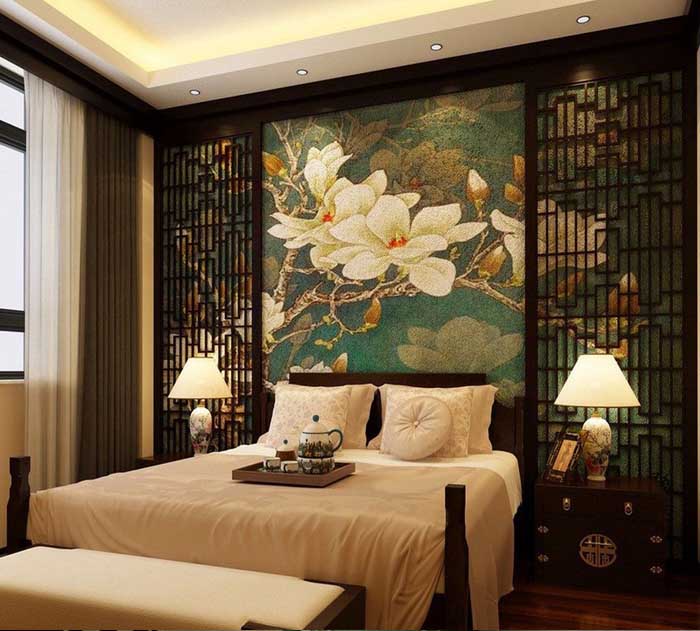 Có thể bày trí một số đồ dùng nội thất tạo điểm nhấn cho căn phòng