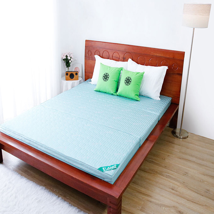 Về độ bền và thời gian bảo hành thì nệm cao su đều chiếm ưu thế hơn