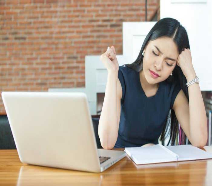 Người làm việc căng thẳng hoặc vận động mạnh