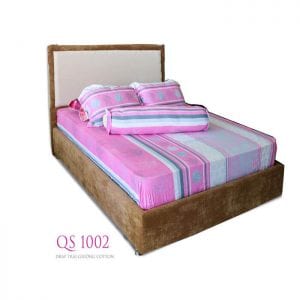 chăn drap gối cotton qs 1002 Vạn Thành