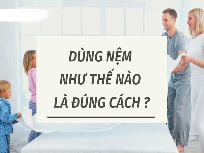 Cần biết cách sử dụng nệm em bé Liên Á để đạt hiệu quả tốt