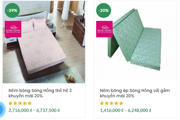 Với sự đa dạng về chủng loại, kích thước nên giá thành cũng có sự khác nhau