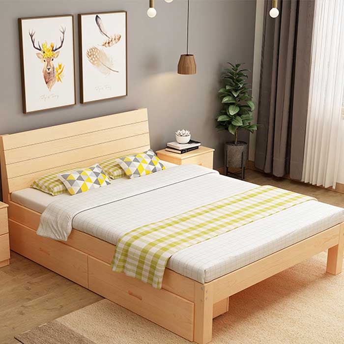 Đặc tính gỗ mềm và nhẹ nên rất dễ gia công
