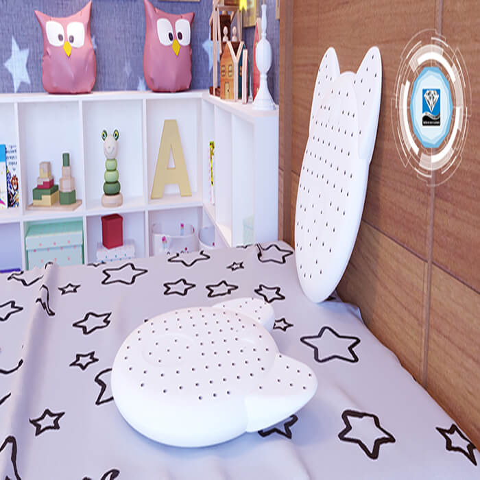 Gối đầu thú Kim Cương êm ái, cho bé giấc ngủ sâu