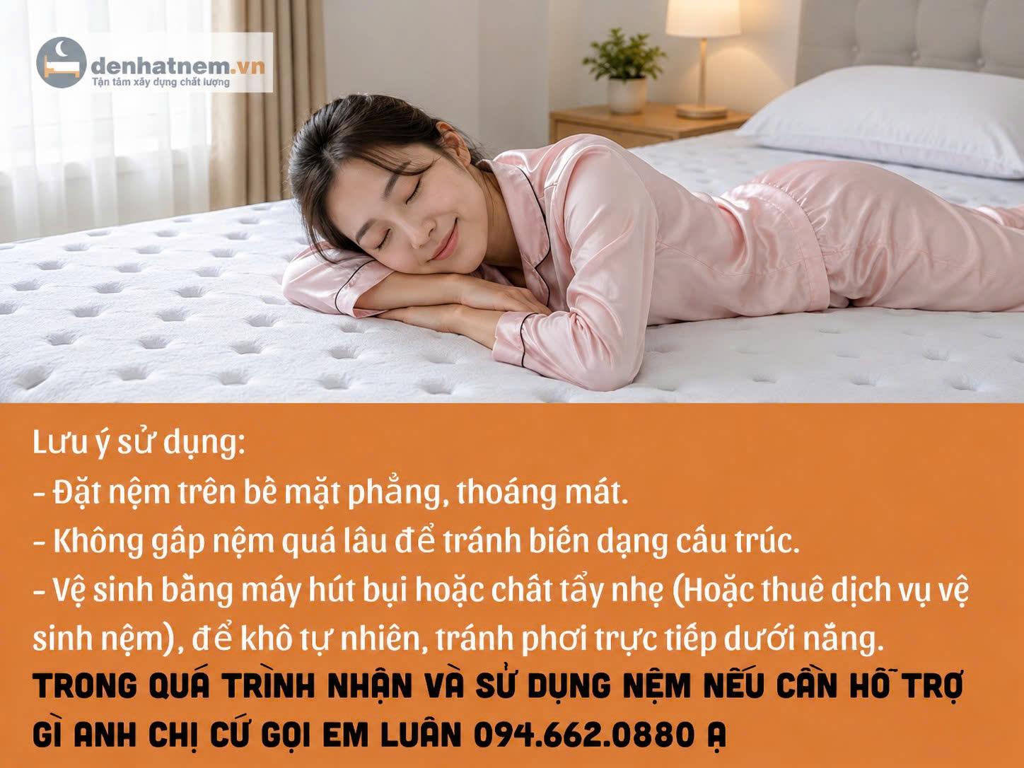 Hướng dẫn sử dụng và bảo quản nệm cao su thiên nhiên tốt nhất