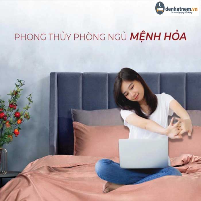 Kê giường ngủ cho người mệnh Hỏa hợp phong thủy