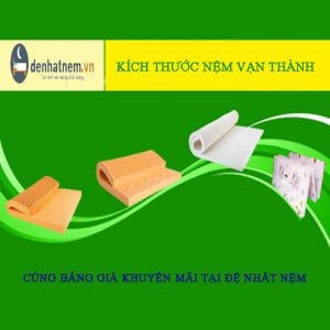 Lựa chọn kích thước nệm Vạn Thành như thế nào?