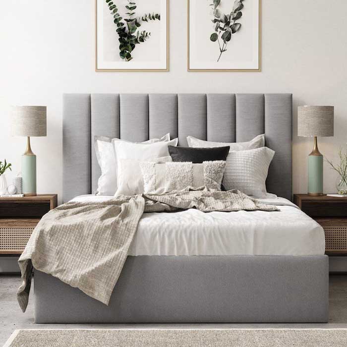 Lựa chọn chất liệu phù hợp sẽ tạo ra sự khác biệt và định hình rõ phong cách phòng ngủ