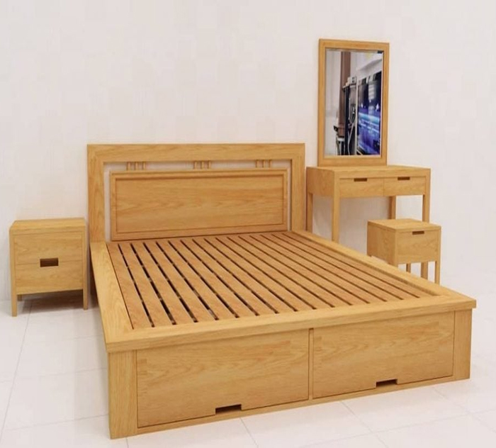 6 lý do nên chọn giường ngủ gỗ thông cho gia đình bạn