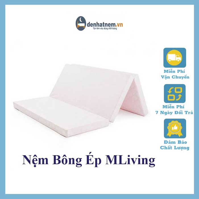 Nệm bông ép Mliving - Nệm gấp đa năng cho không gian sống