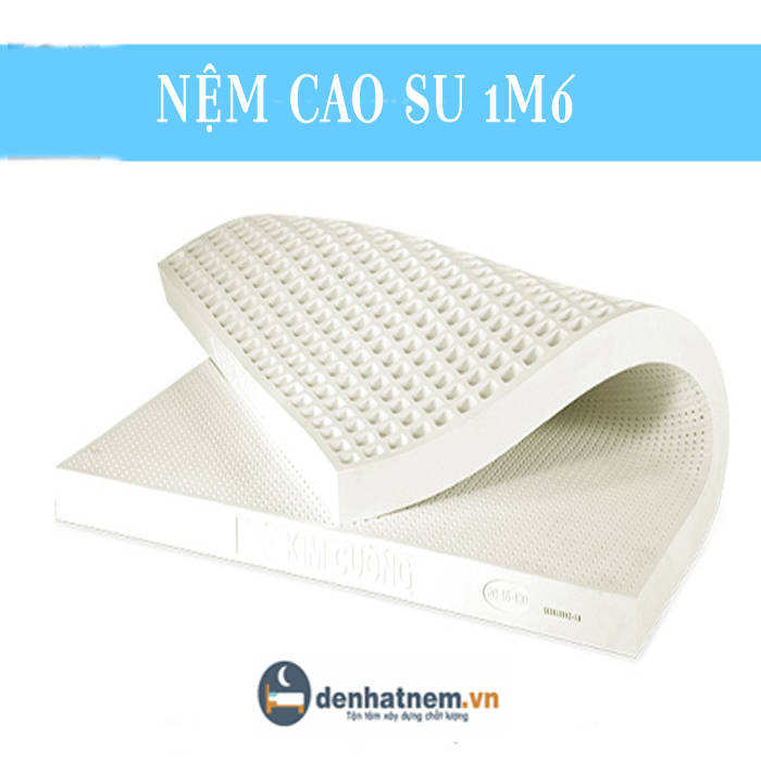 Nệm cao su 1m6 chính hãng, giá siêu tốt tại Đệ Nhất Nệm