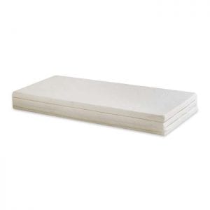 Nệm khi gấp lại rất gọn gàng