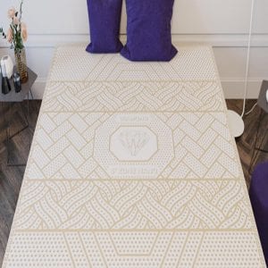Nệm Kim Cương 5 zone aloe - Đệ Nhất Nệm nệm cao su Kim Cương 5 zone aloe - Đệ Nhất Nệm