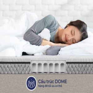 Nệm có cấu trúc Dome nâng đỡ tối ưu