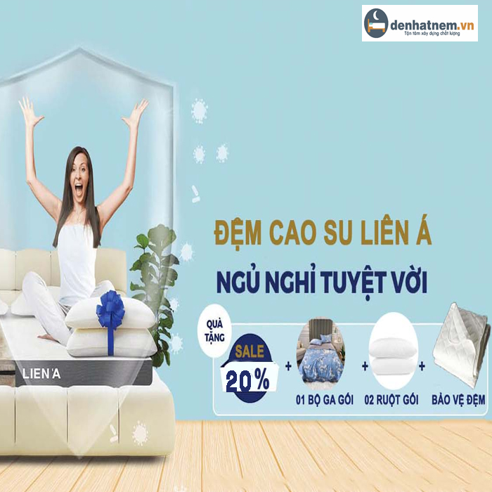 Ưu nhược điểm của nệm cao su thiên nhiên Liên Á