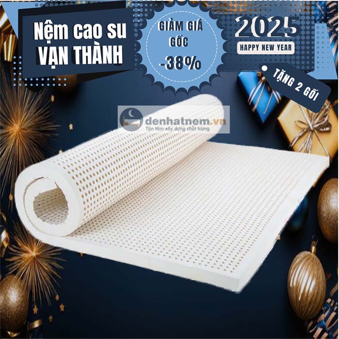 Nệm cao su Vạn Thành Unique 1m6x2m dày 10cm tại Quận 7