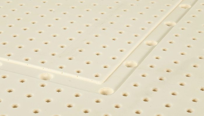 Nệm có các đường viền giúp nâng đỡ cơ thể tối đa