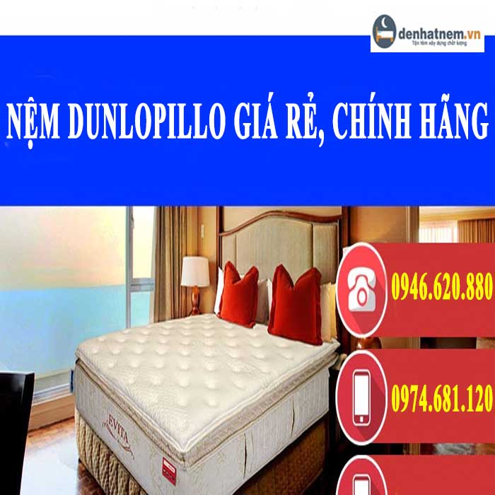 Nơi bán nệm Dunlopillo giá rẻ, uy tín, chất lượng nhất?