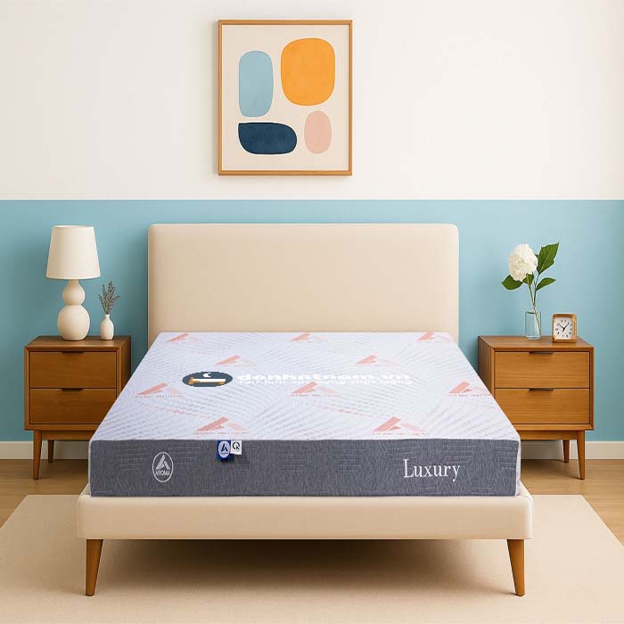 Nệm foam Aroma Luxury Plus bảo hành 10 năm