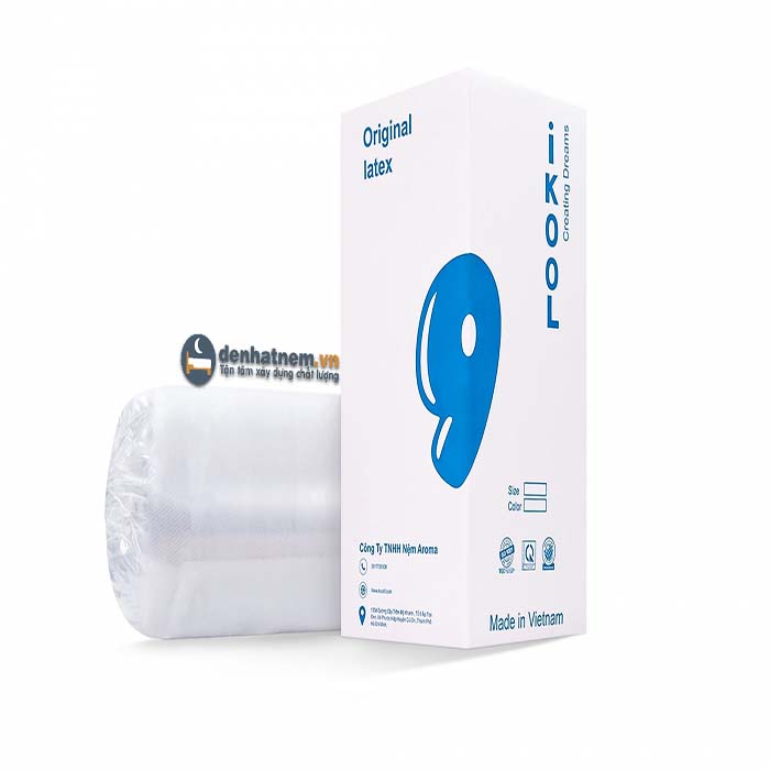Nệm foam Ikool9 Original Latex được đóng hộp tiện di chuyển