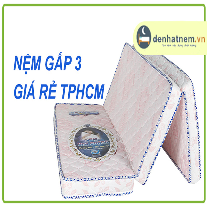 Nệm gấp 3 tấm - Sự êm ái, thoải mái và tiện nghi