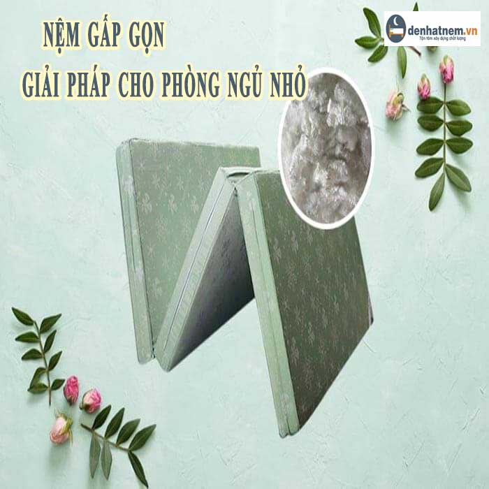 Nệm gấp gọn - Giải pháp hữu hiệu cho phòng ngủ nhỏ hẹp