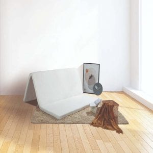 Nệm với thiết kế gấp 3 tiết kiệm không gian