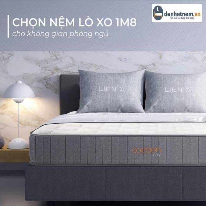 Chọn nệm lò xo 1m8 cho không gian phòng ngủ