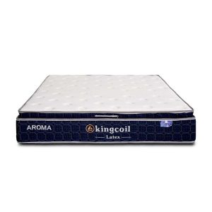 Nệm lò xo cao su Aroma Kingcoil Latex 3 Viền khuyến mãi 30% + quà