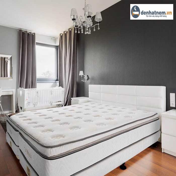 Nệm ngủ lò xo Hanvico thoáng khí cực tốt và nhanh, giúp duy trì sự mát mẻ