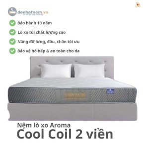 Nệm lò xo Adora Cool Coil 2 viền 2024