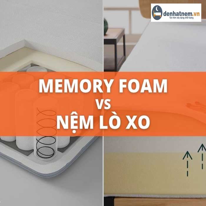 Nệm lò xo và nệm Memory Foam - Cái nào tốt hơn?