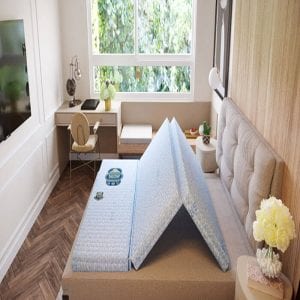nệm sơ dừa kim cương EUCOCO ORGANIC áo nệm vải Antivirus