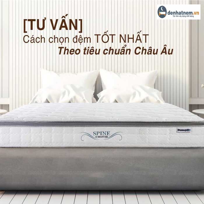 Bí quyết chọn nệm tốt nhất theo tiêu chuẩn châu Âu