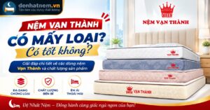 Nệm Vạn Thành có mấy loại? Có tốt không? tại Đệ Nhất Nệm