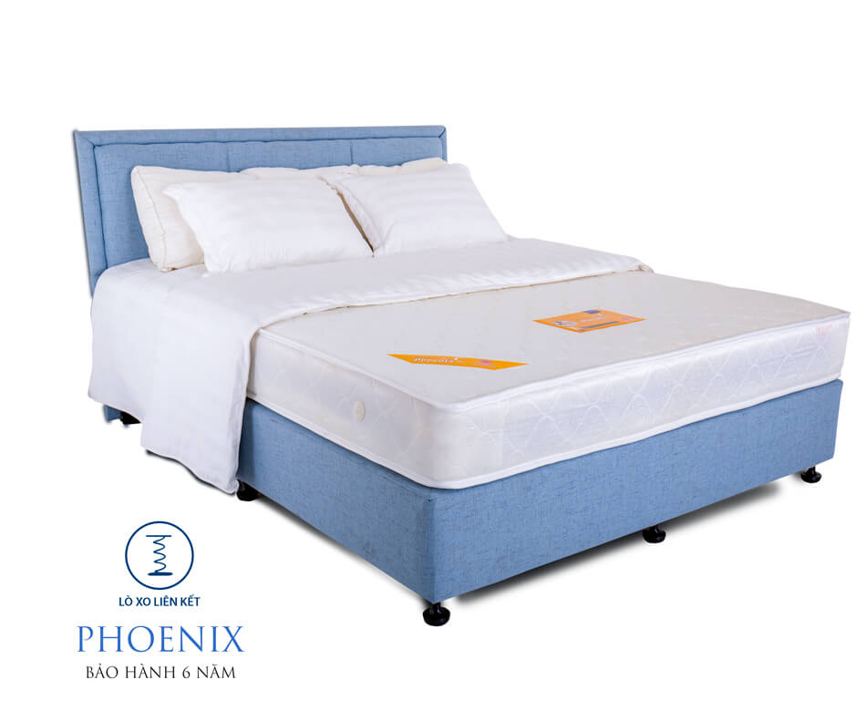nệm lò xo pheonix vạn thành bảo hành 6 năm đệ nhất nệm