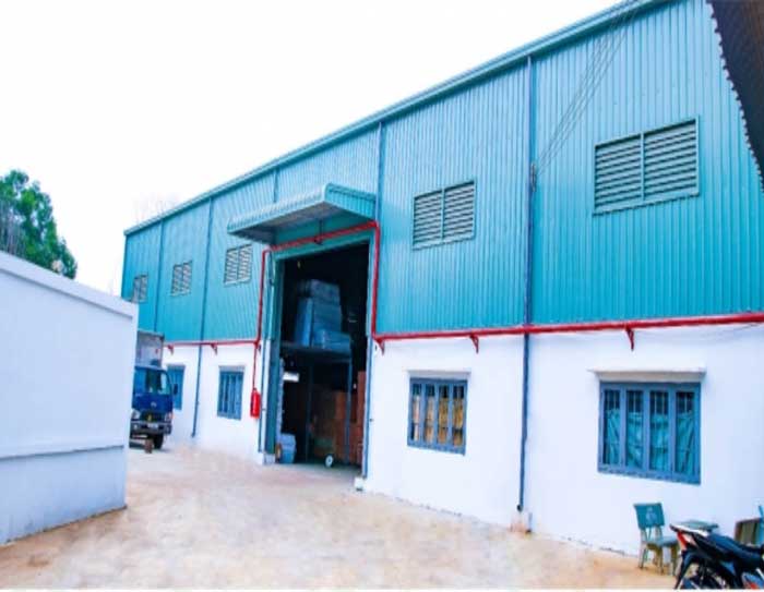 Nhà xưởng sản xuất, nới các sản phẩm TATANA được ra đời