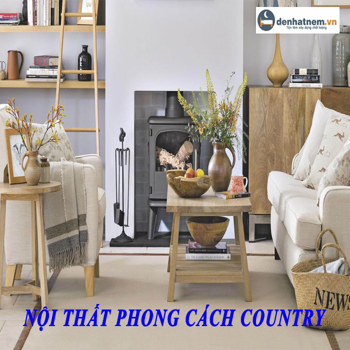 Nội thất phong cách Country - Sức lôi cuốn đặc biệt