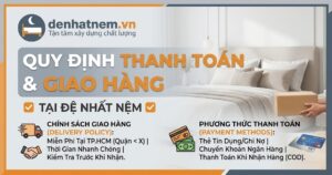 Quy định thanh toán và giao hàng tại Đệ Nhất Nệm